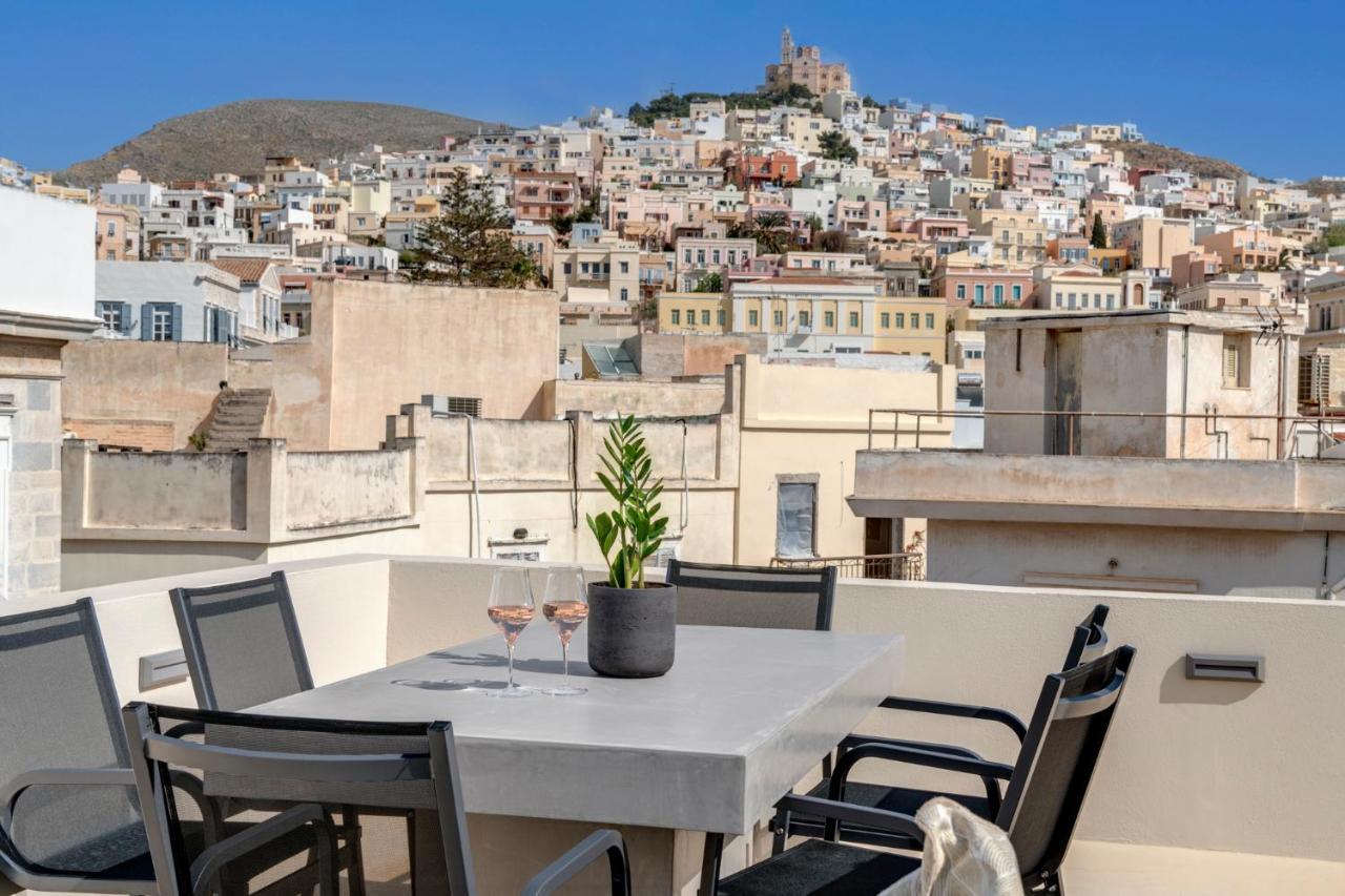 The Heart Of Syra - Your Home In Ermoupolis Exteriér fotografie