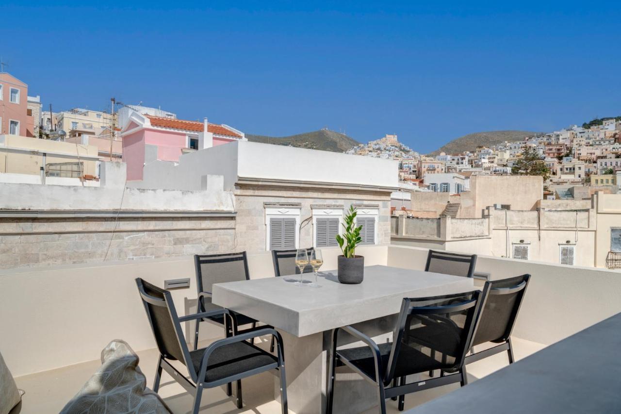 The Heart Of Syra - Your Home In Ermoupolis Exteriér fotografie