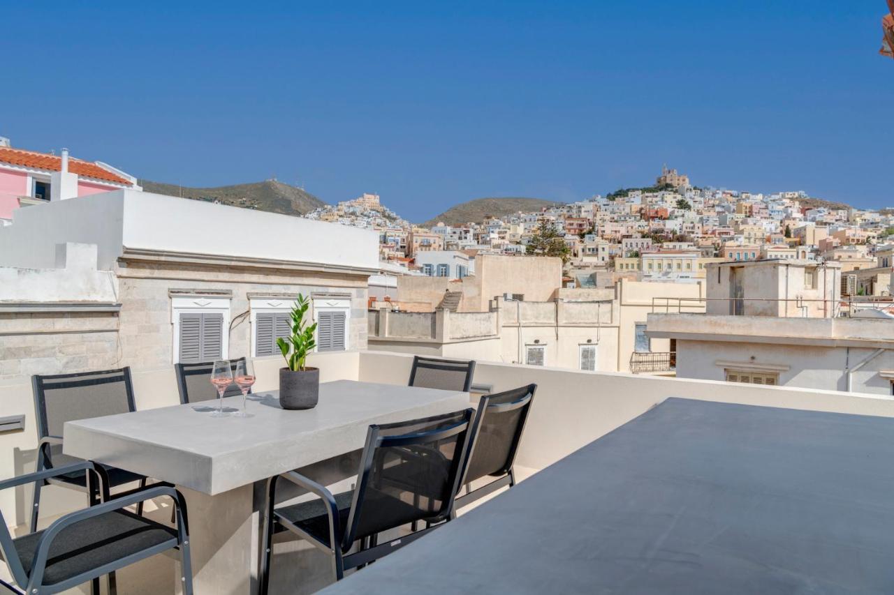 The Heart Of Syra - Your Home In Ermoupolis Exteriér fotografie
