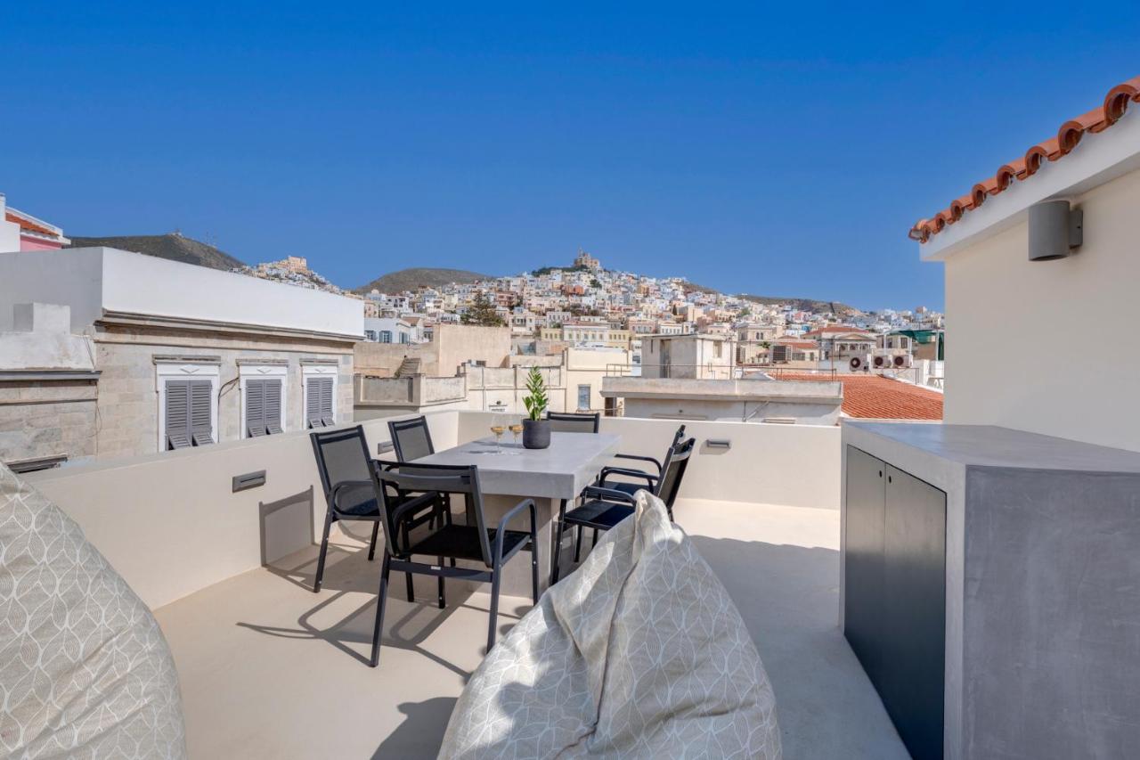 The Heart Of Syra - Your Home In Ermoupolis Exteriér fotografie